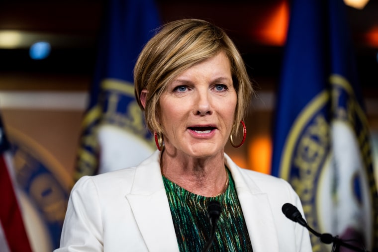 Rep. Susie Lee, D-Nev., speaks at the Capitol on June 15, 2022.