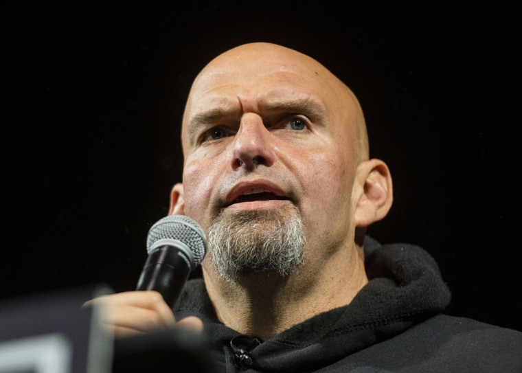Democratic Senate Candidate John Fetterman Holds Campaign Rally In Erie, PA