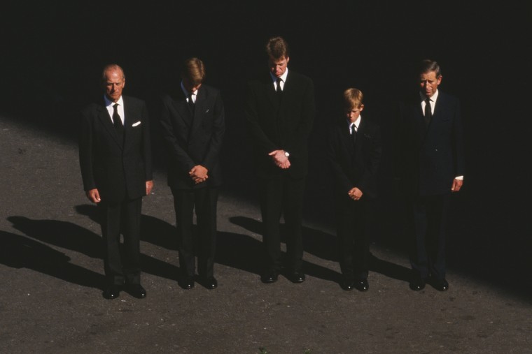 UK - Princess Diana's Funeral - Royal Family