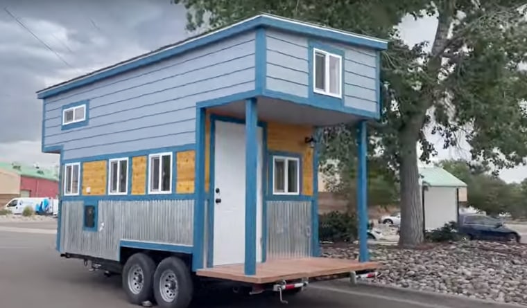 A 14' tiny home