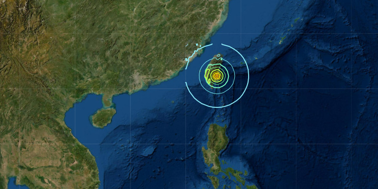 A 7.2 magnitude earthquake hit Taiwan on Sept.18, 2022.