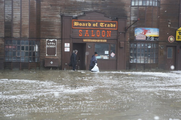 Image: Flooding in Nome Alaska