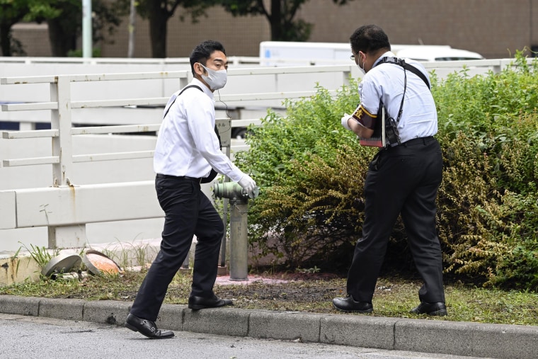Image: Tokyo police investigation