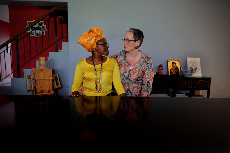 Union of Reverend Mpho Tutu and Professor Marceline Furth in South Africa