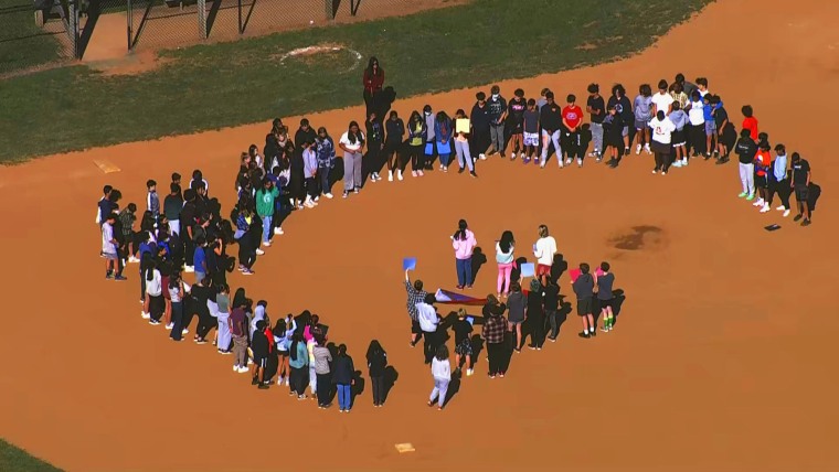 Students have begun to walk out of Northern Virginia schools in protest of Gov. Glenn Youngkin’s proposed restrictions on transgender students’ rights.