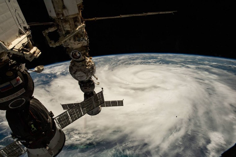 Image: Hurricane Ian International Space Station