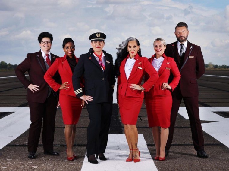 Virgin Atlantic uniforms