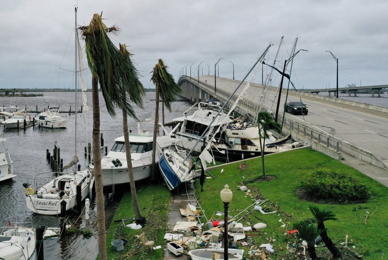Gambar: Badai Ian menghantam Pantai Barat Florida