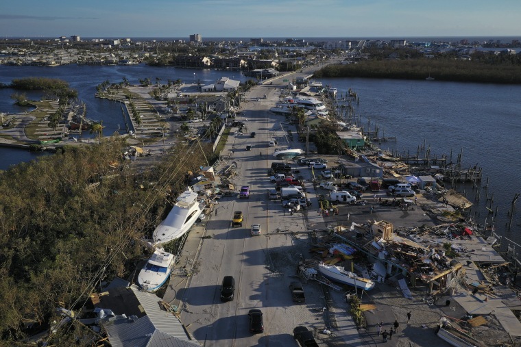 Hurricane Ian makes landfall in South Carolina after devastating Florida