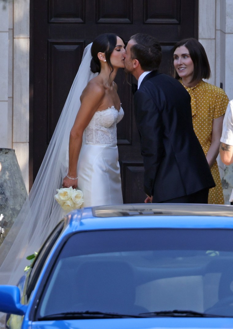 *PREMIUM-EXCLUSIVE* Jordana Brewster and Mason Morfit tie the knot in Santa Barbara in front of F&F co-stars, family and friends!
