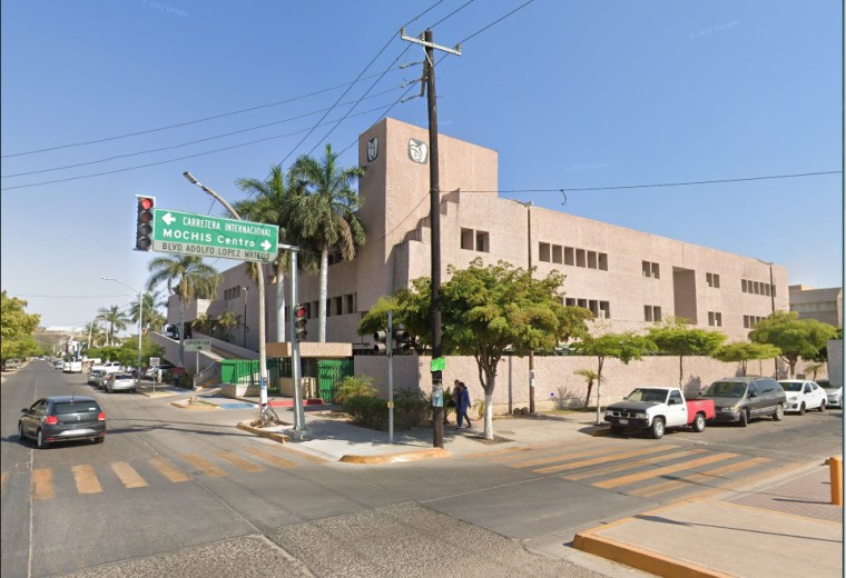 Clínica 49 del IMSS en Los Mochis, Sinaloa.