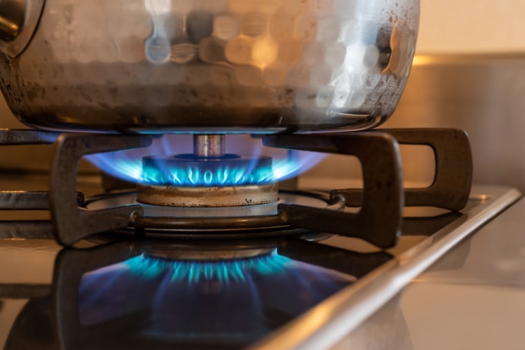 Las estufas de gas, incluso cuando no se usan, emiten metano.