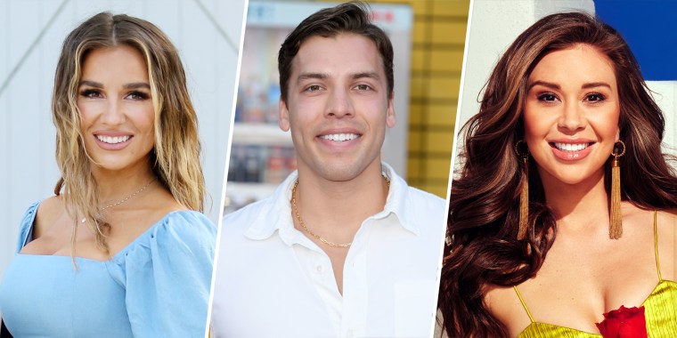 Jessie James Decker, Joseph Baena and Gabby Windey are also on their way to the ballroom.