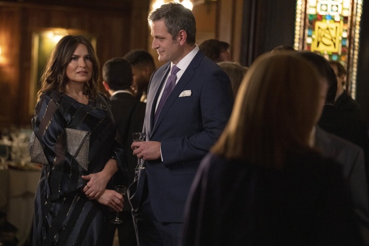 Peter Hermann et Mariska Hargitay