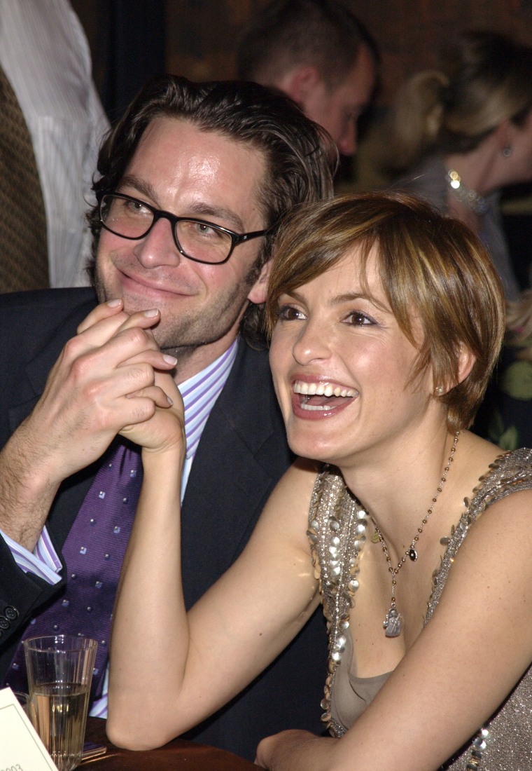 Mariska Hargitay and Peter Hermann