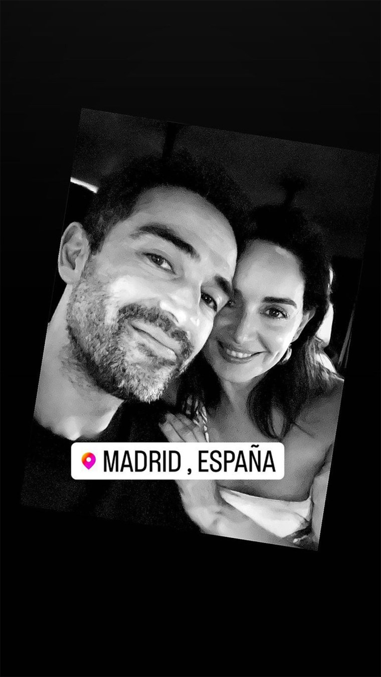 Alfonso Herrera y Ana de la Reguera, juntos en Madrid.