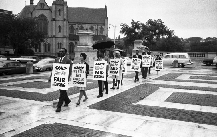 Protest for Fair Housing Legislation