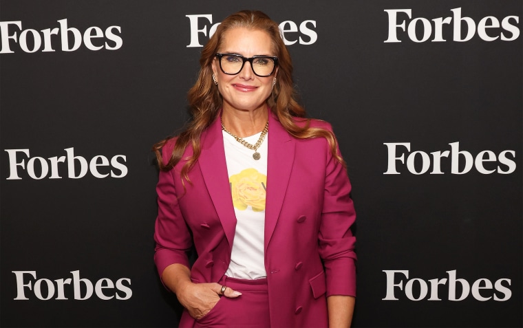 Brooke Shields attends the 10th Annual Forbes Power Women's Summit.