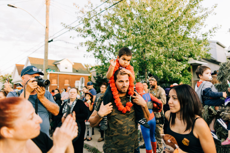 Alexandros Hurdakis, 5, of Hamilton, Ontario got the Halloween experience of his dreams.