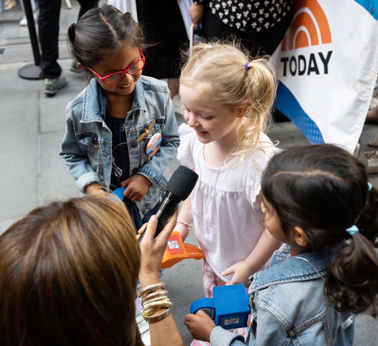 Hoda chatted with Schlapman's youngest daughter, Dolly.