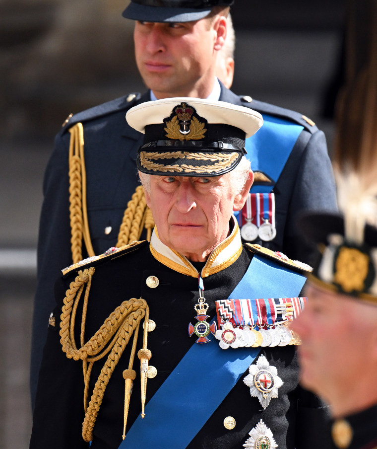 Prince WIlliam, Prince of Wales and King Charles III.