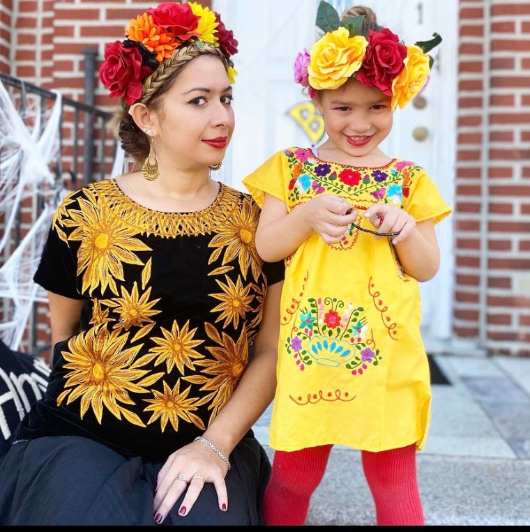 Diana Limongi pictured with her daughter. 