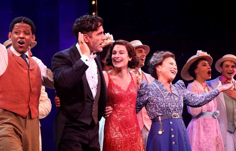 The cast of Broadway's "Funny Girl."