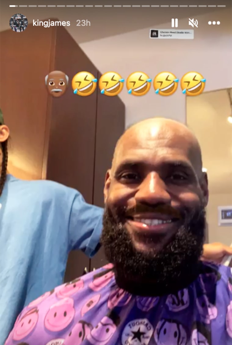LeBron James Appears to Debut Newly Shaved Head. Is It Real?