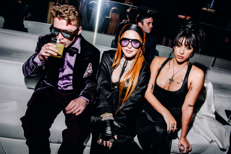 Madonna, Lourdes Leon, Rocco Ritchie Attend Tom Ford Show At NYFW