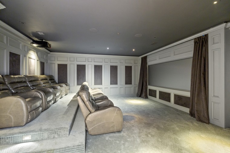 The at-home theater.