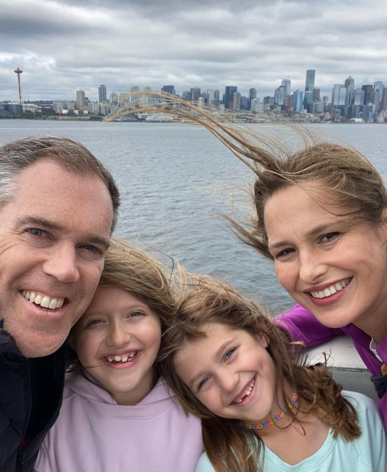 Peter Alexander on a visit to Seattle with his family.