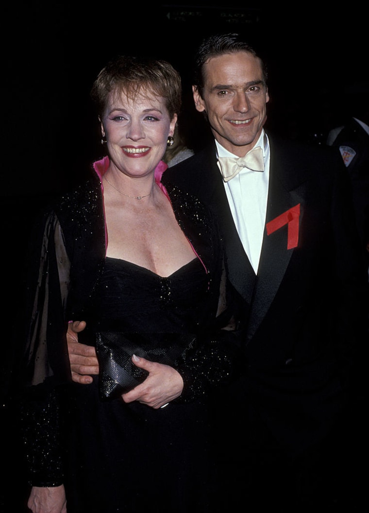 Julie Andrews and Jeremy Irons 
 45th Annual Tony Awards