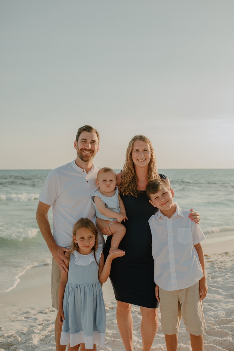Jessica Grib experienced heart failure during her second pregnancy, and she had a tumor removed that likely contributed to it. After years with stable health, she felt comfortable to get pregnant again and has had no problems in her third and fourth pregnancies.