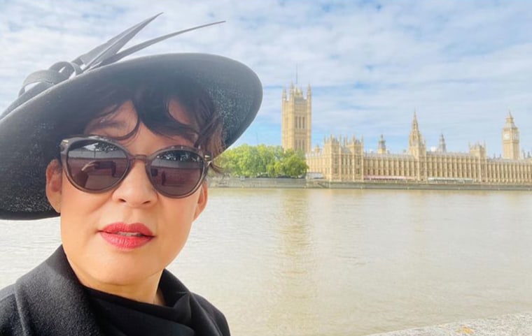 Sandra Oh at Queen Elizabeth II's funeral