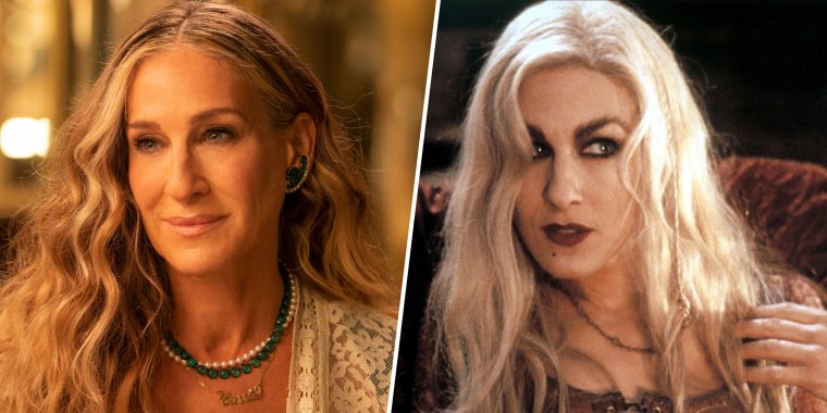 Sarah Jessica Parker in And Just Like That and Hocus Pocus