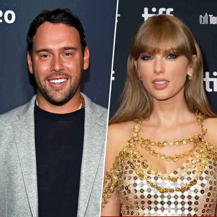 Scooter Braun and Taylor Swift.