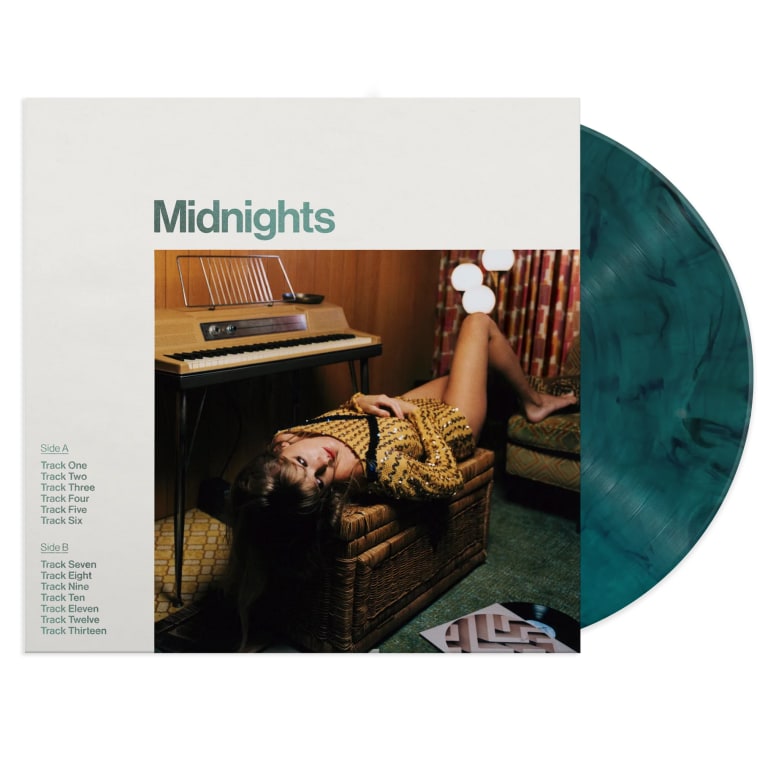 One of the three vinyls for "Midnights."