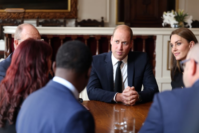 The Prince And Princess Of Wales Thank Volunteers And Staff In Windsor