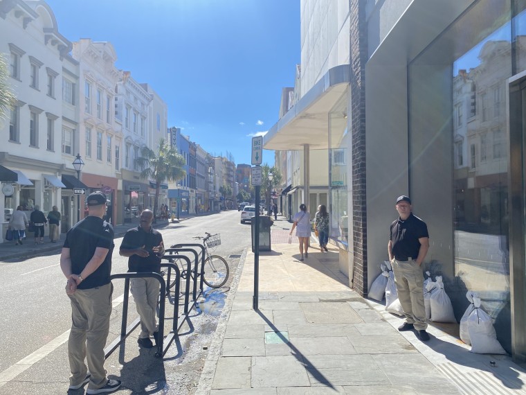 The Apple Store in King Street in Charleston’s historic district