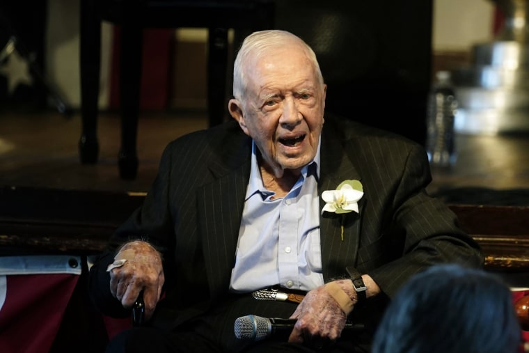 Jimmy Carter to celebrate 98th birthday with family, friends, baseball