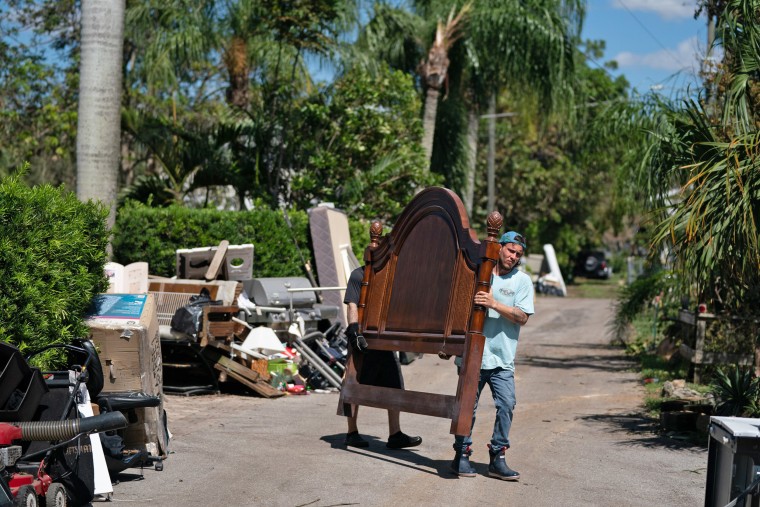 Image: Florida's Southern Gulf Coast Continues Clean Up Efforts In Wake Of Hurricane Ian