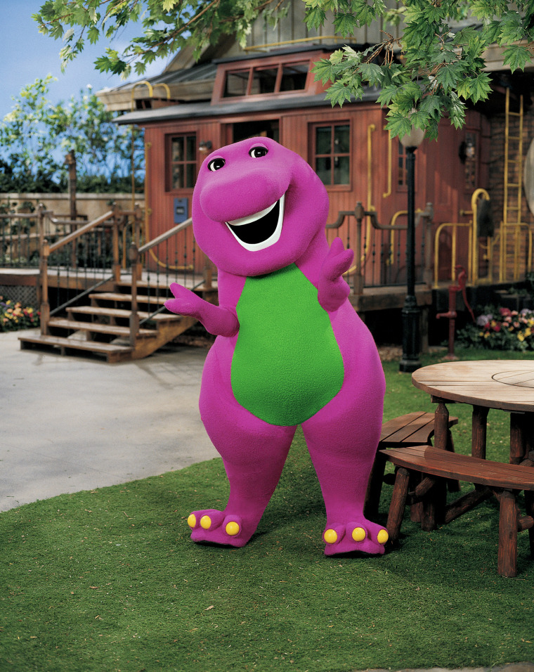 Image: Barney the purple dinosaur