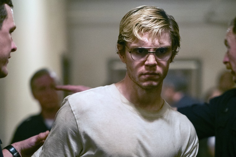 Evan Peters as Jeffrey Dahmer in "Monster: The Jeffrey Dahmer Story."