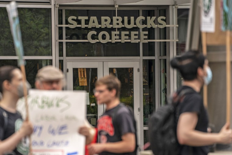 Starbucks Seattle Workers Strike Unionized Store Closures