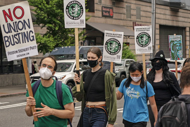 Starbucks Seattle Workers Strike Unionized Store Closures