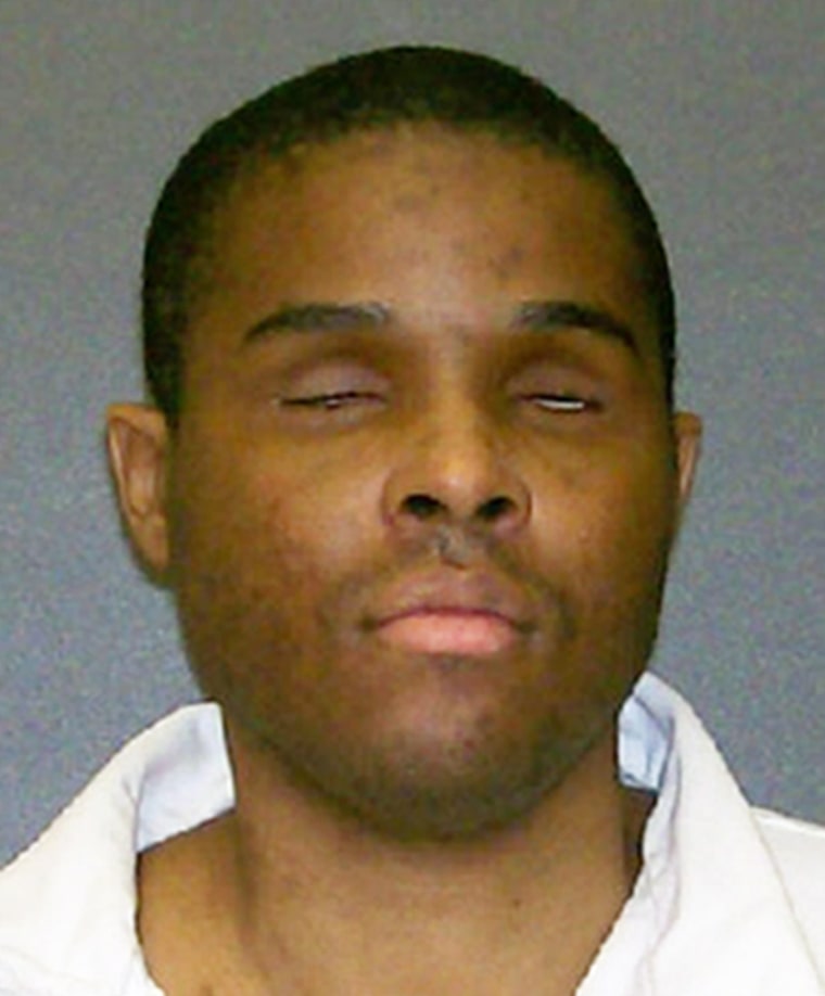 Death-row inmate Andre Thomas, from Texoma, Texas.
