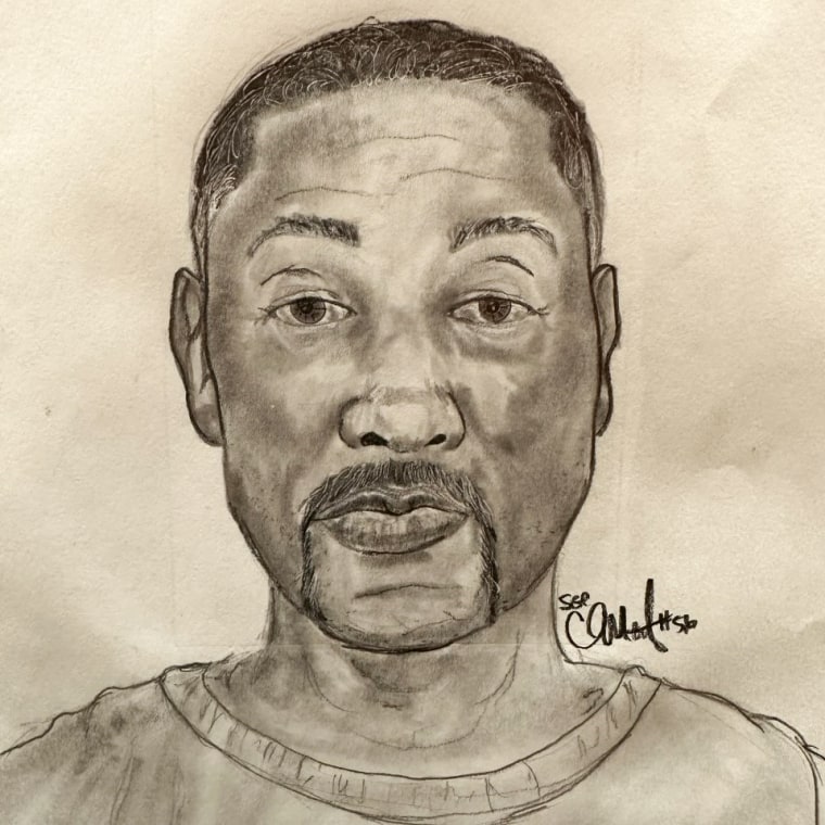 Chicago police released this sketch of the alleged offender. 