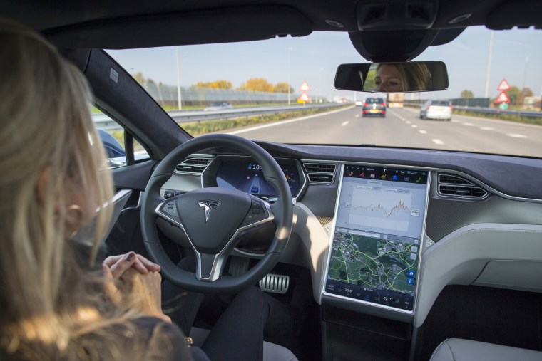 Tesla Motors Inc.  test self-driving technology
