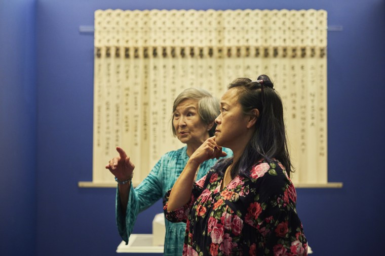 Nan Okada with her daughter Jill.