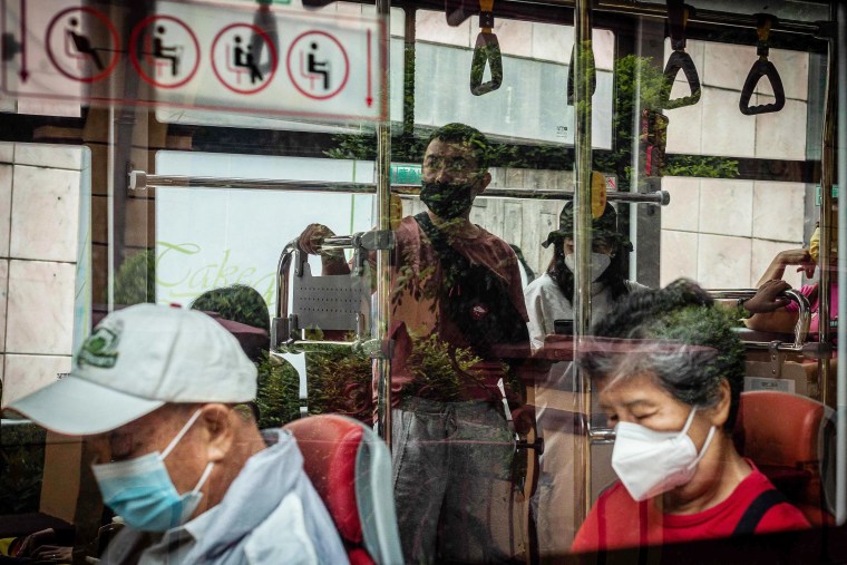 China Covid Restrictions in Macau Face Masks